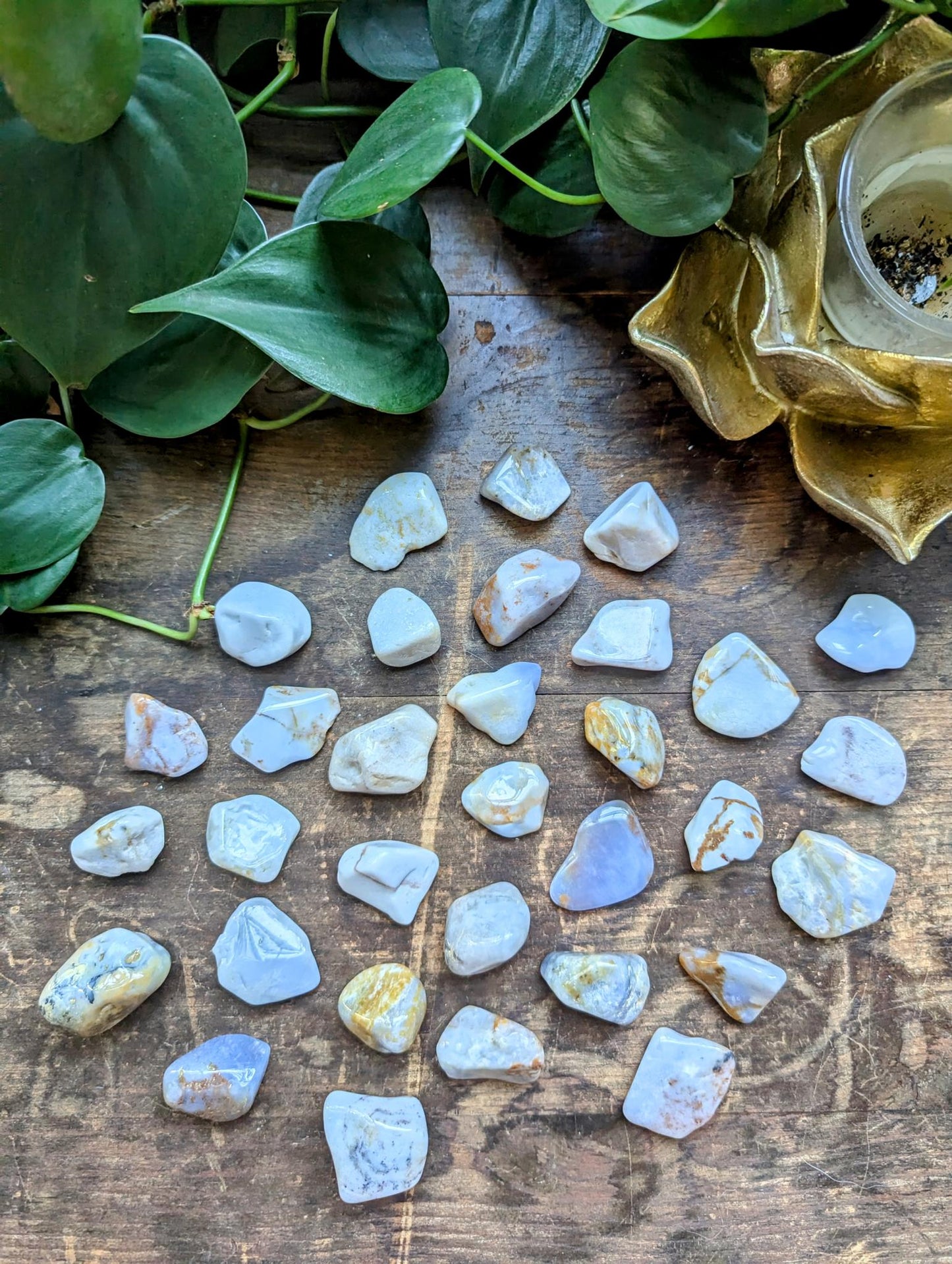 Blue Chalcedony Tumble
