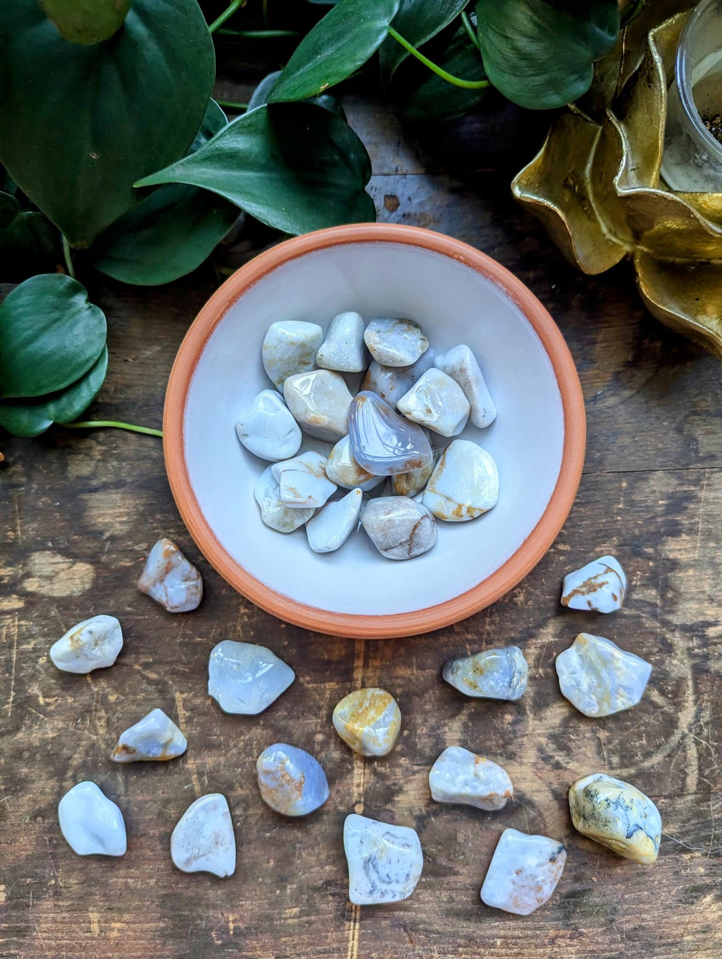Blue Chalcedony Tumble