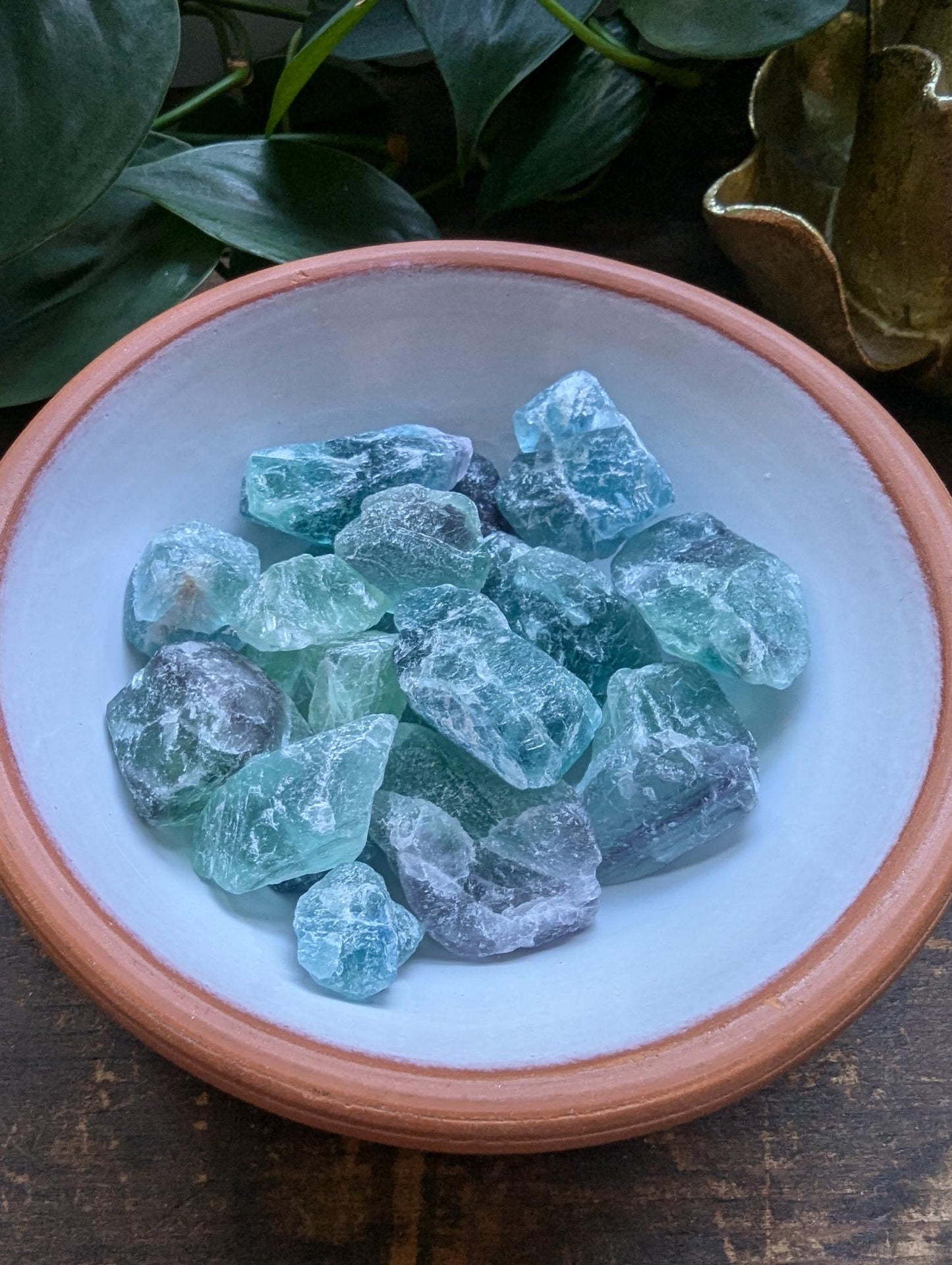 Raw Fluorite