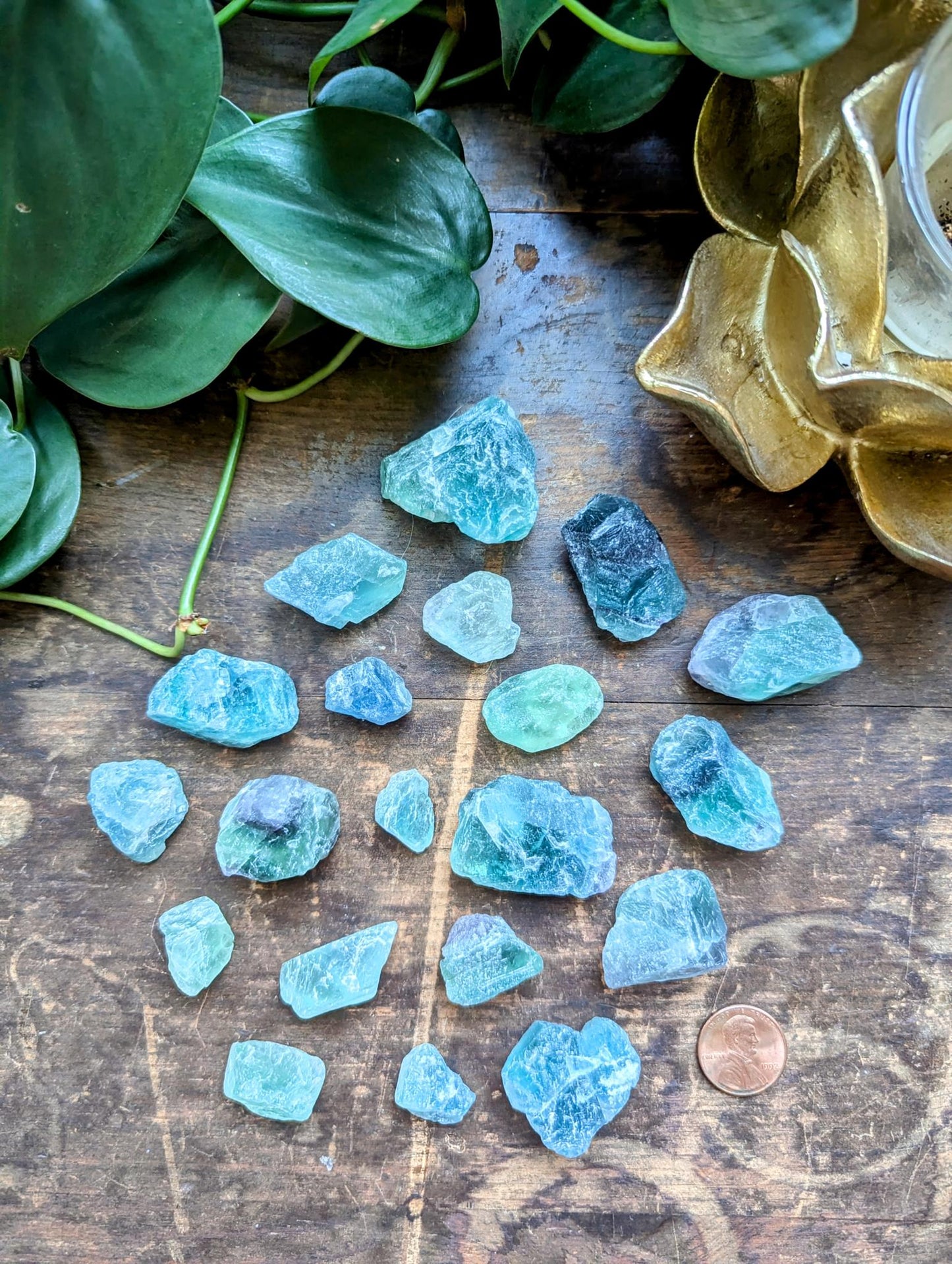 Raw Fluorite