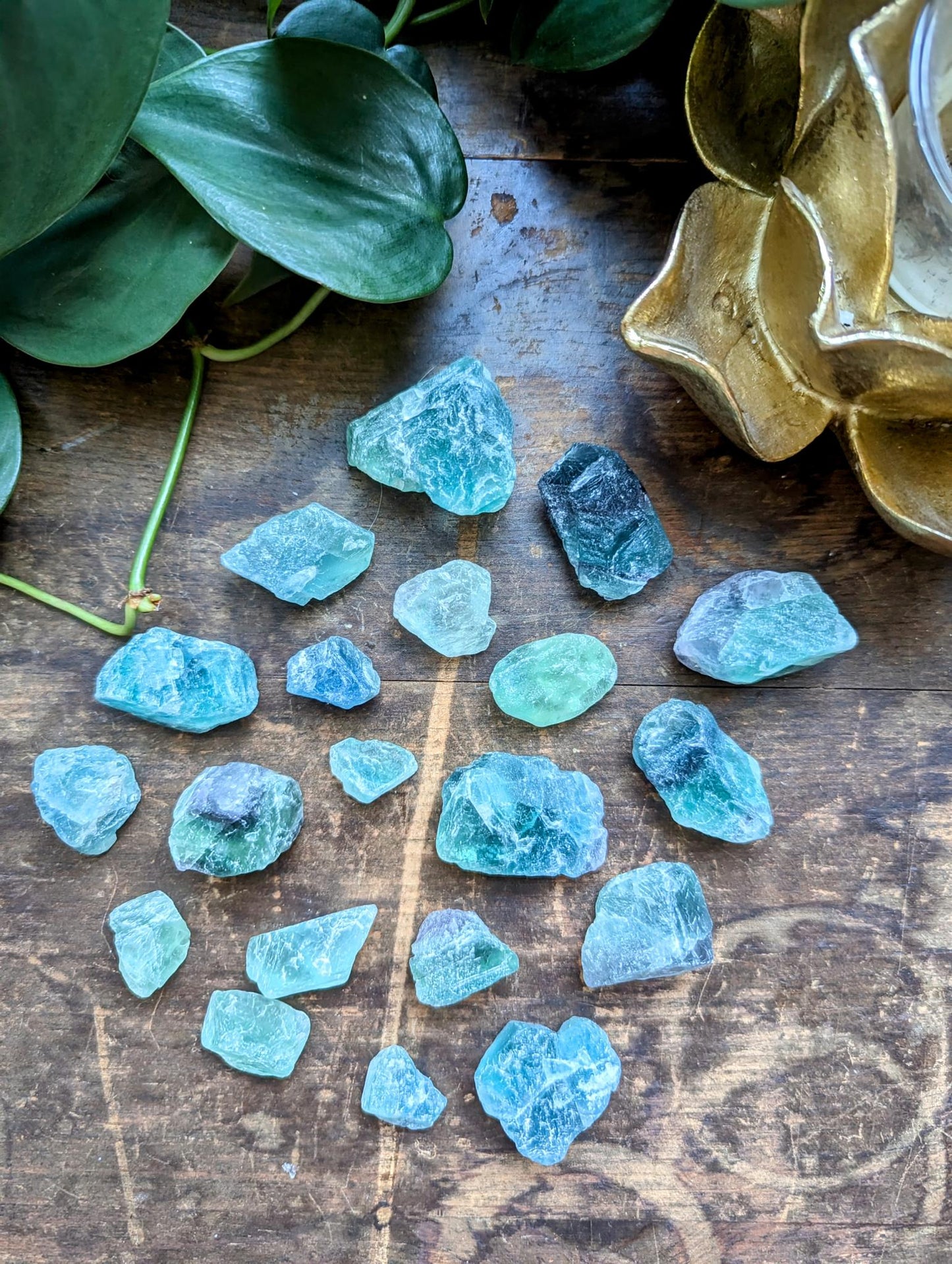 Raw Fluorite