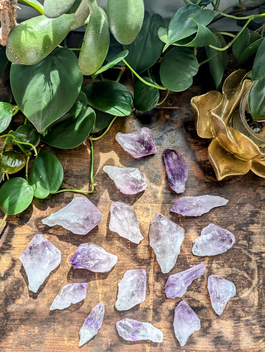 Raw Amethyst Points