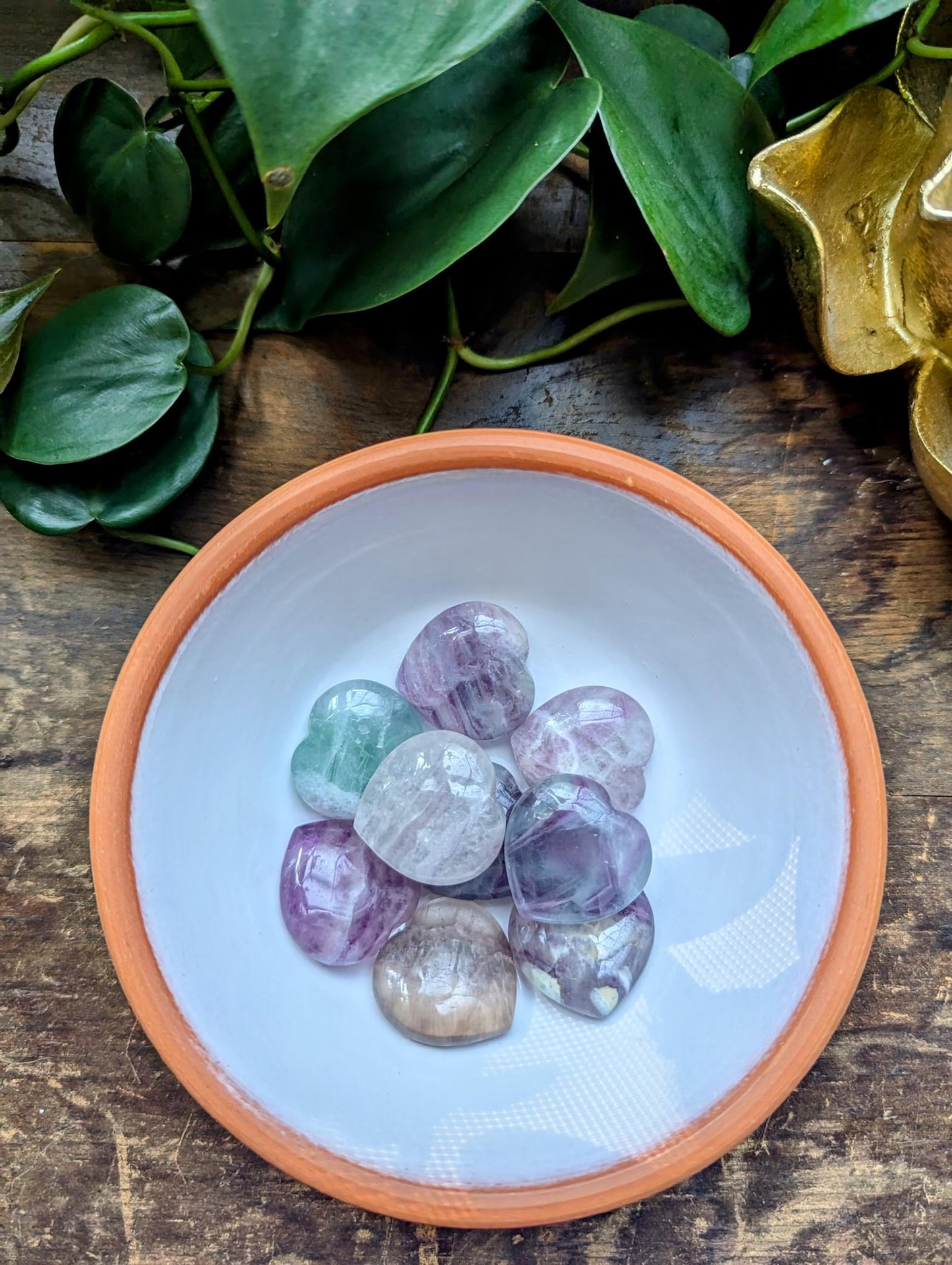 Fluorite Mini Heart