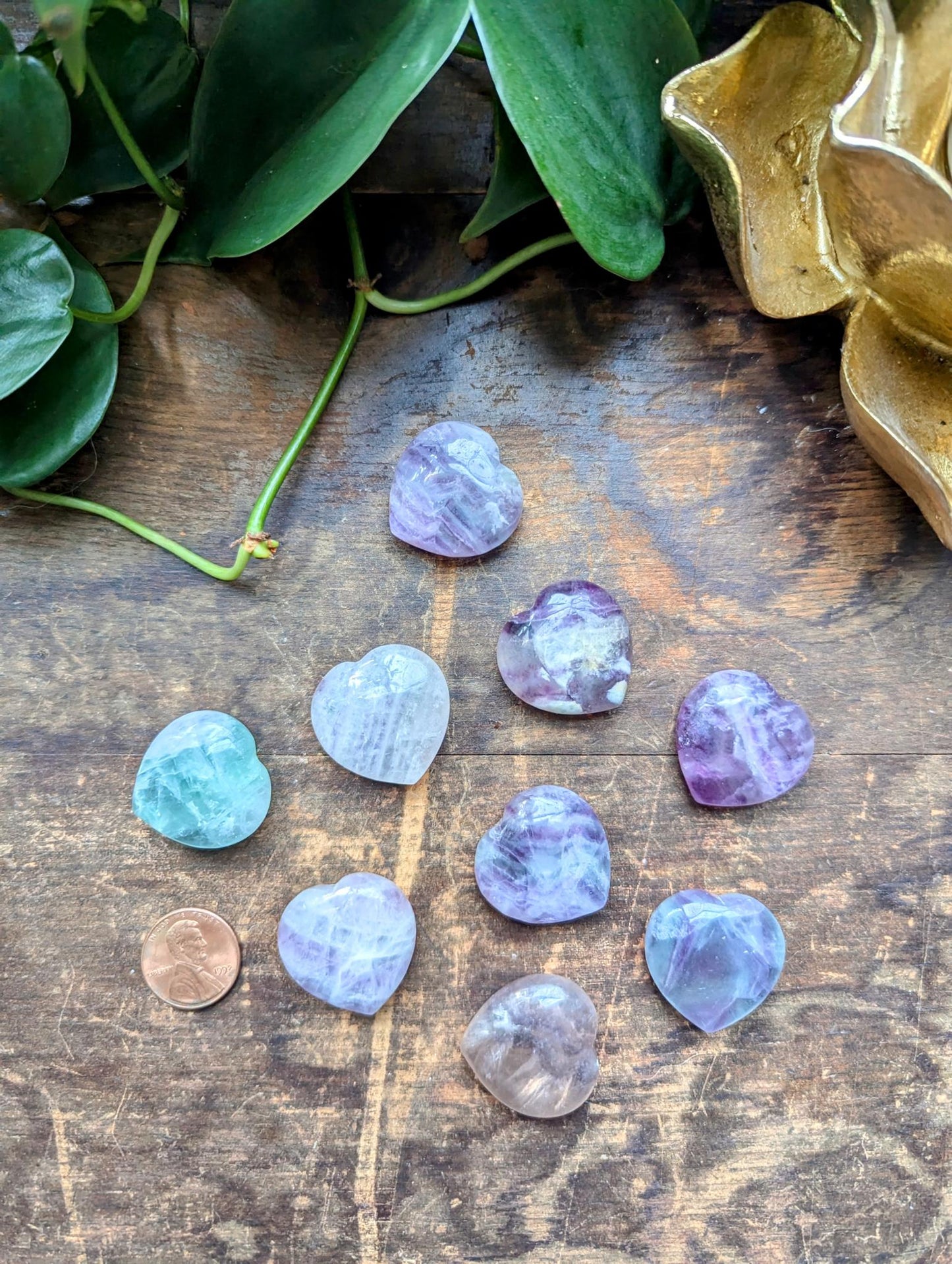 Fluorite Mini Heart