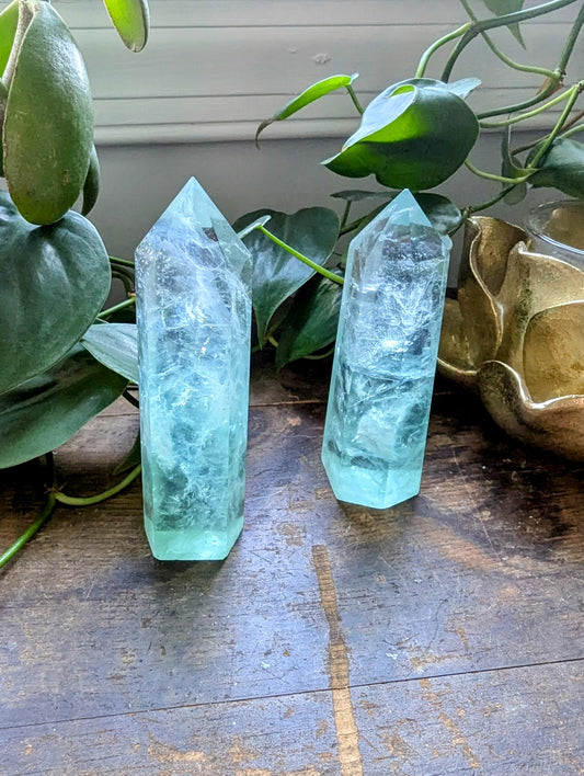 Green Fluorite Tower