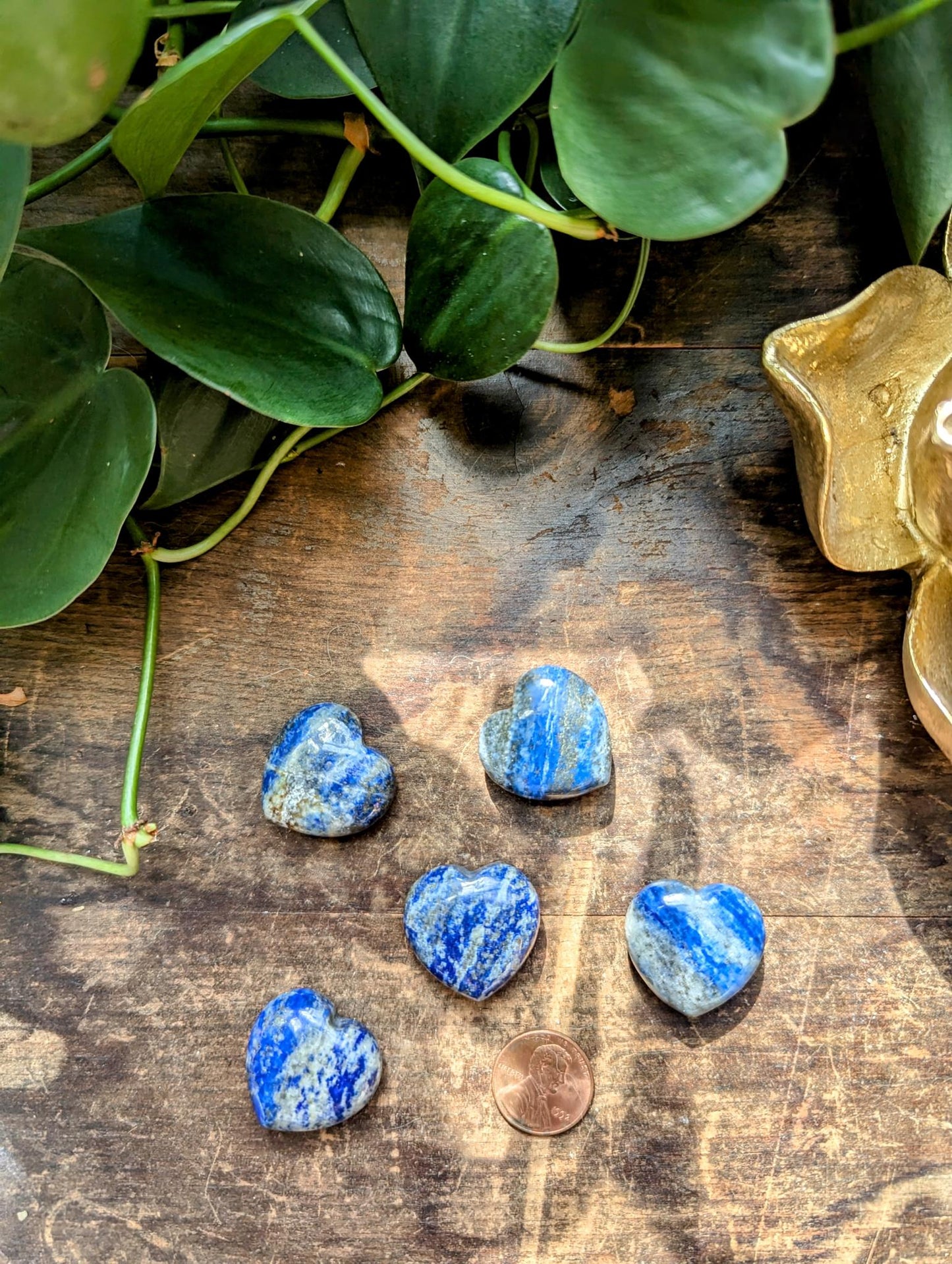 Lapis Lazuli Mini Heart