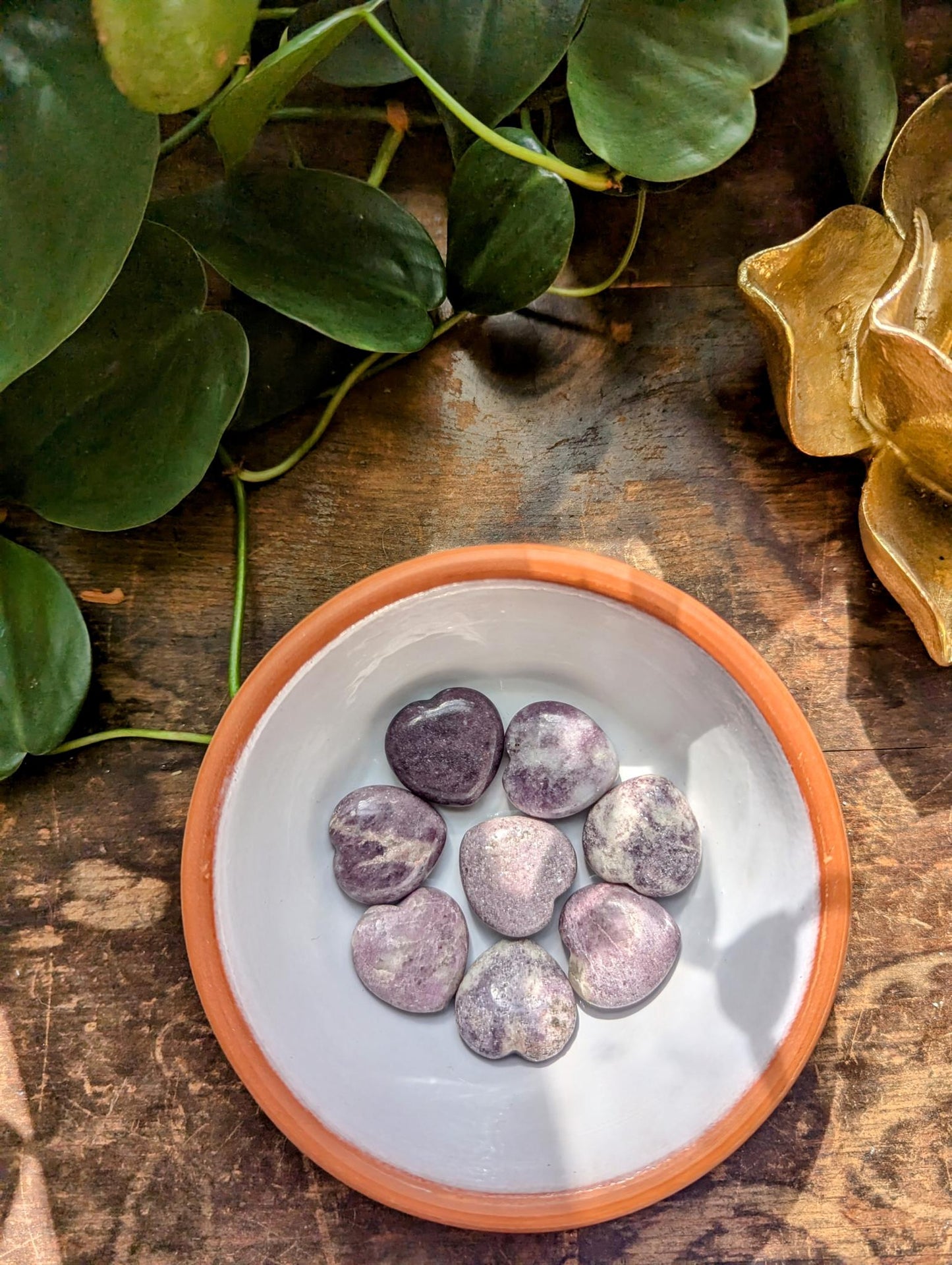 Lepidolite Mini Heart