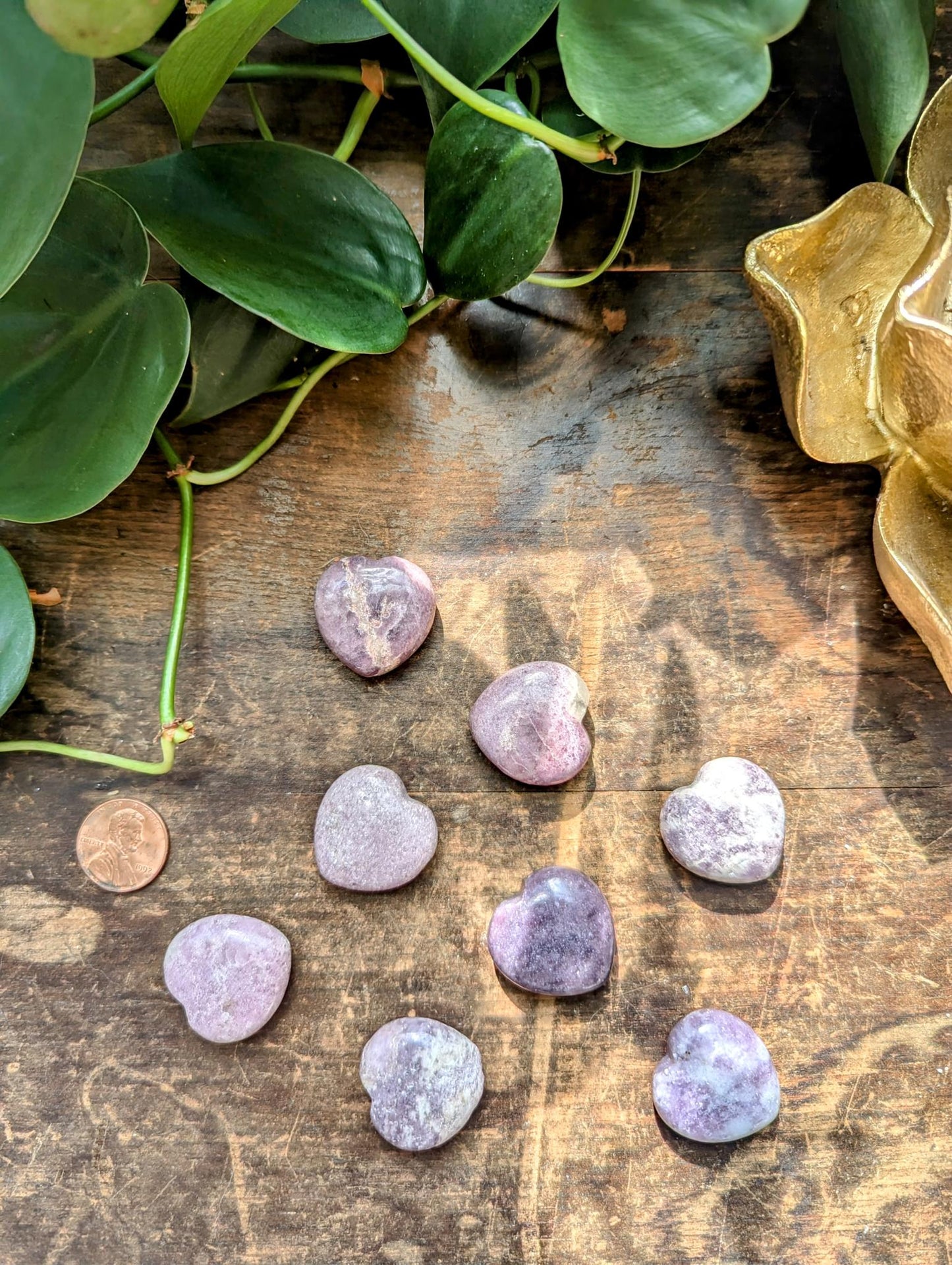 Lepidolite Mini Heart