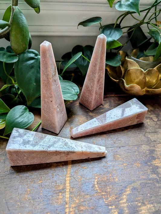 Pink Amethyst Obelisk