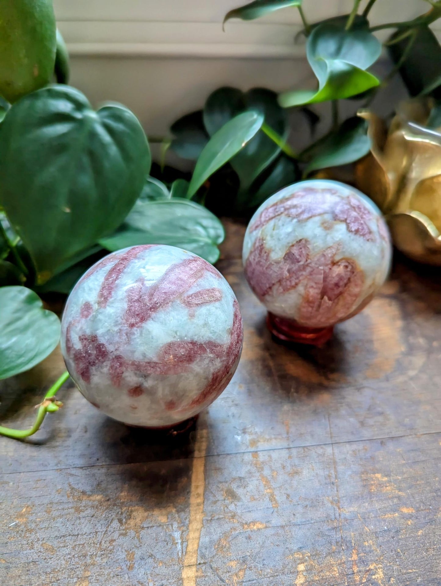 Pink Tourmaline Sphere