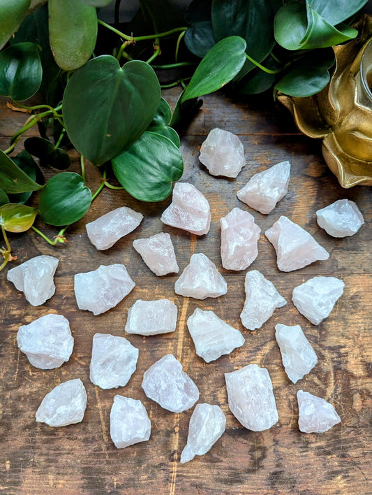 Raw Rose Quartz