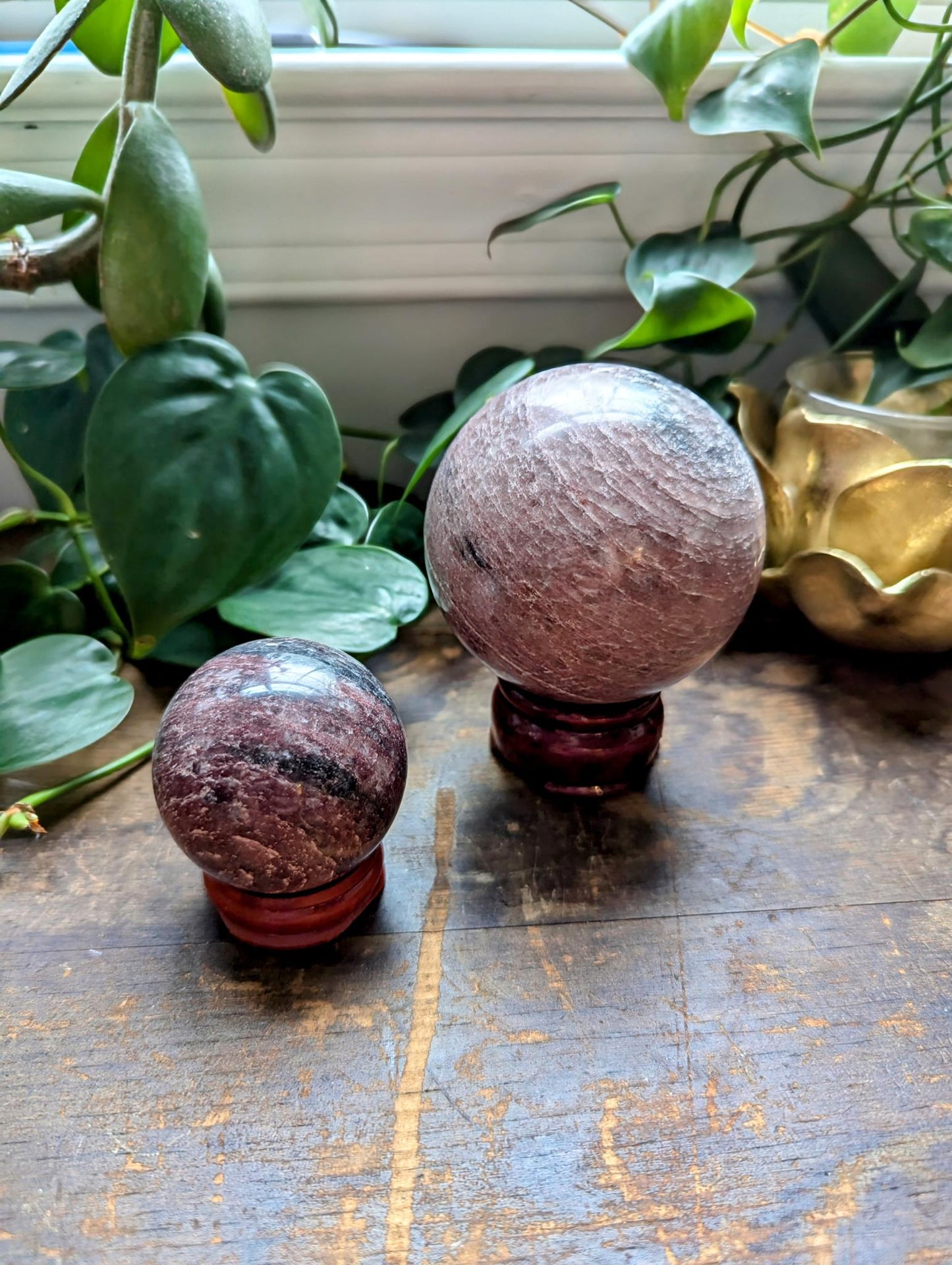 Strawberry Jasper Sphere