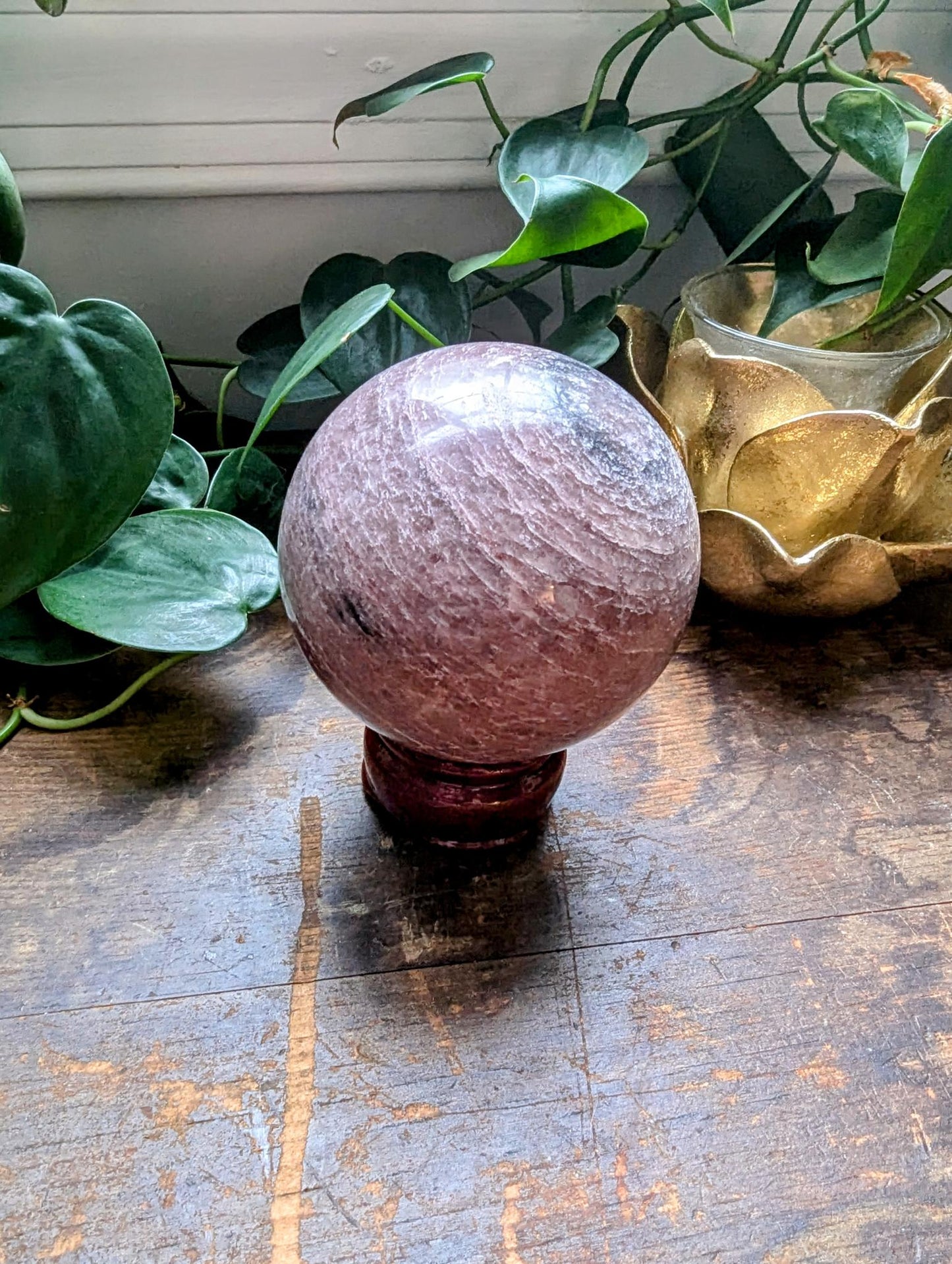 Strawberry Jasper Sphere