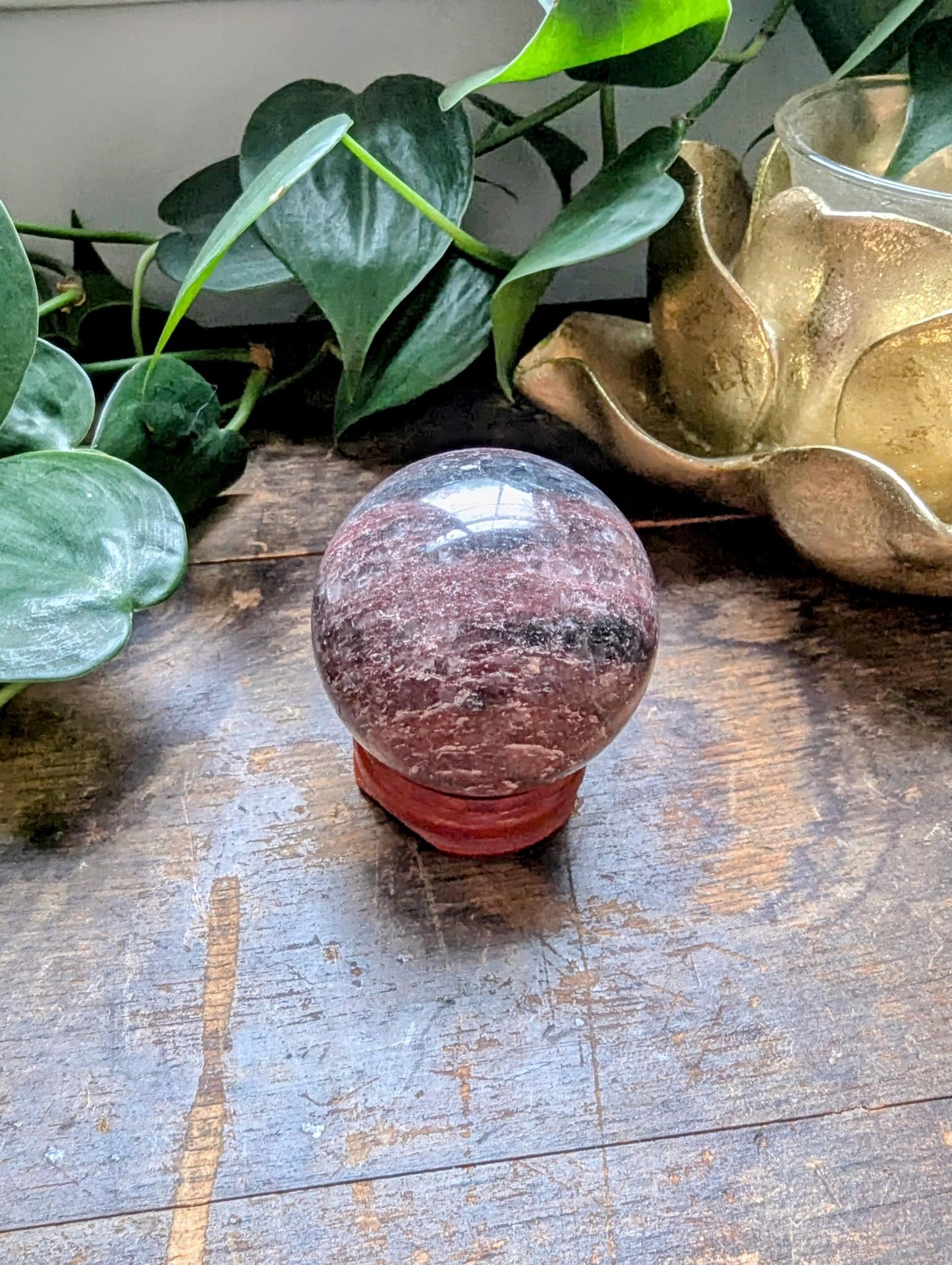 Strawberry Jasper Sphere